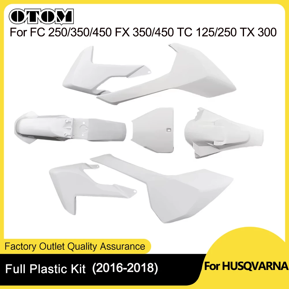 OTOM Full Plastic Kit For HUSQVARNA FC 250/350/450 FX 350/450 TC 125/250 TX 300 Motorcycle Fairing Cover Set 2016-2018
OTOM Full Plastic Kit For HUSQVARNA FC 250/350/450 FX 350/450 TC 125/250 TX 300 Motorcycle Fairing Cover Set 2016-2018