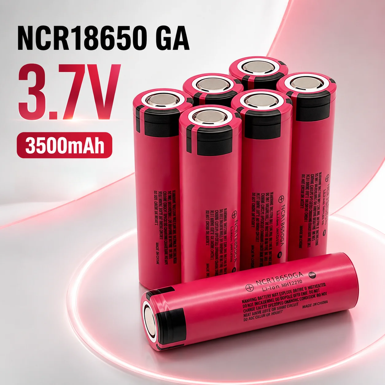 18650 Li-ion Battery 3.7V 3500mAh Rechargeable GA Cell for Strong Flashlight LED Torch Headlamp Outdoor Camping Use
18650 Li-ion Battery 3.7V 3500mAh Rechargeable GA Cell for Strong Flashlight LED Torch Headlamp Outdoor Camping Use