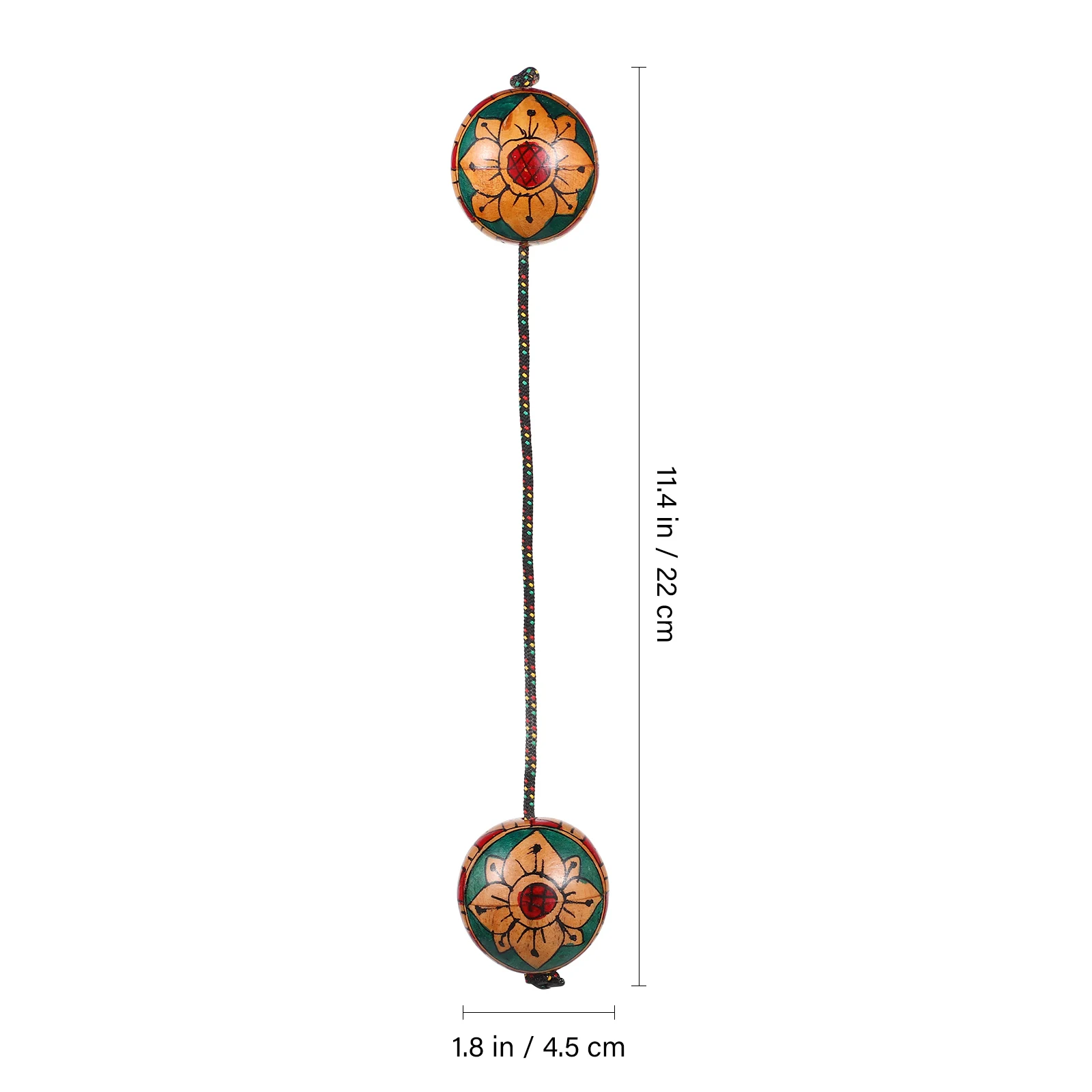 Hand Drawn Rhythm Sand Balls 29-32CM Indonesian Pattern Egg Double Balls Wooden Percussion Instrument Decorative Music
Hand Drawn Rhythm Sand Balls 29-32CM Indonesian Pattern Egg Double Balls Wooden Percussion Instrument Decorative Music