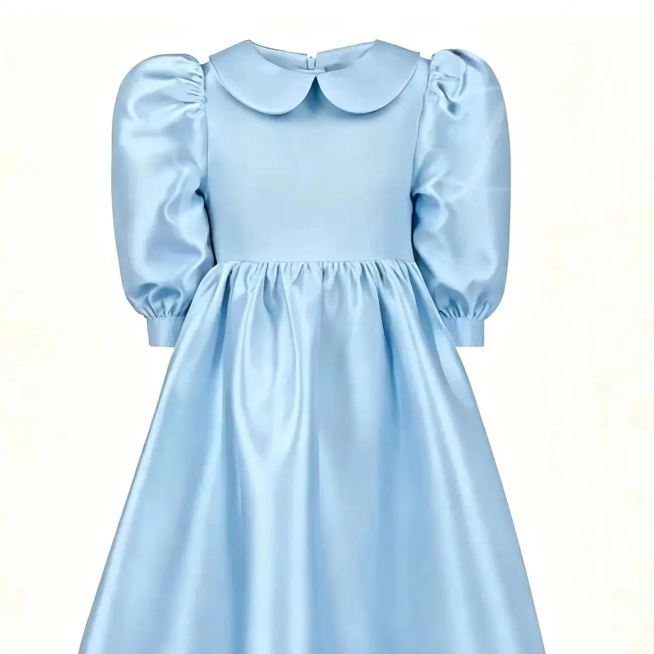 Elagant Flower Girl Dresses Satin Short Sleeves Wedding Party Dress Floor Lenght Kids First Communion Gowns Customized
Elagant Flower Girl Dresses Satin Short Sleeves Wedding Party Dress Floor Lenght Kids First Communion Gowns Customized