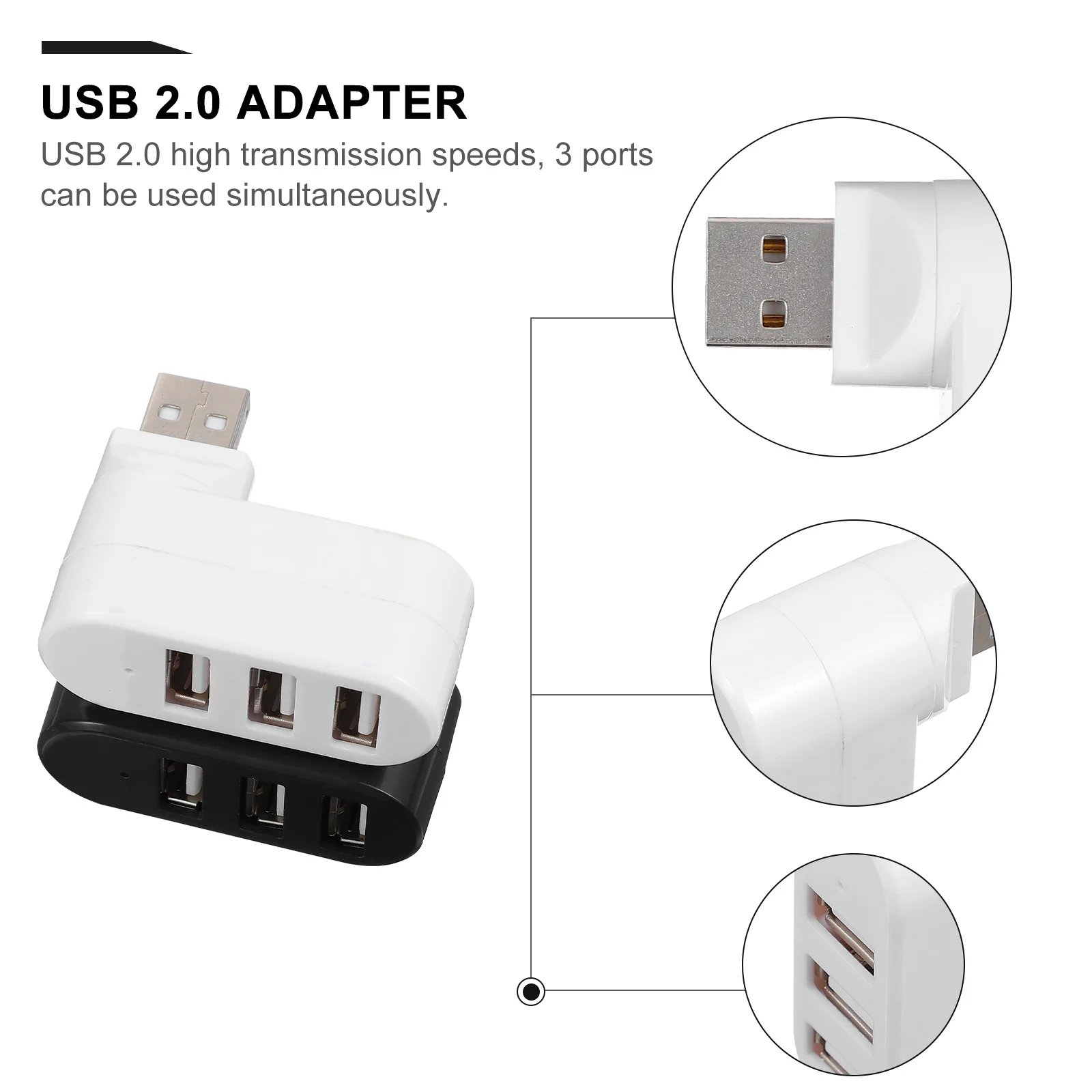 2 шт., 3-портовый USB-концентратор, высокоскоростной USB-разветвитель 2,0, пластиковый кабель-адаптер Plug Play для клавиатуры, мыши, жесткого диска, вентилятор, совместимый
2 шт., 3-портовый USB-концентратор, высокоскоростной USB-разветвитель 2,0, пластиковый кабель-адаптер Plug Play для клавиатуры, мыши, жесткого диска, вентилятор, совместимый