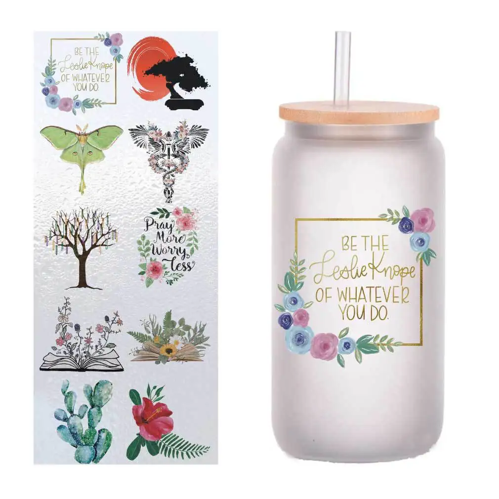 10 sheets/pack of four-inch watercolor painting plant UV transfer stickers crystal label glass glass sticker customization
10 sheets/pack of four-inch watercolor painting plant UV transfer stickers crystal label glass glass sticker customization