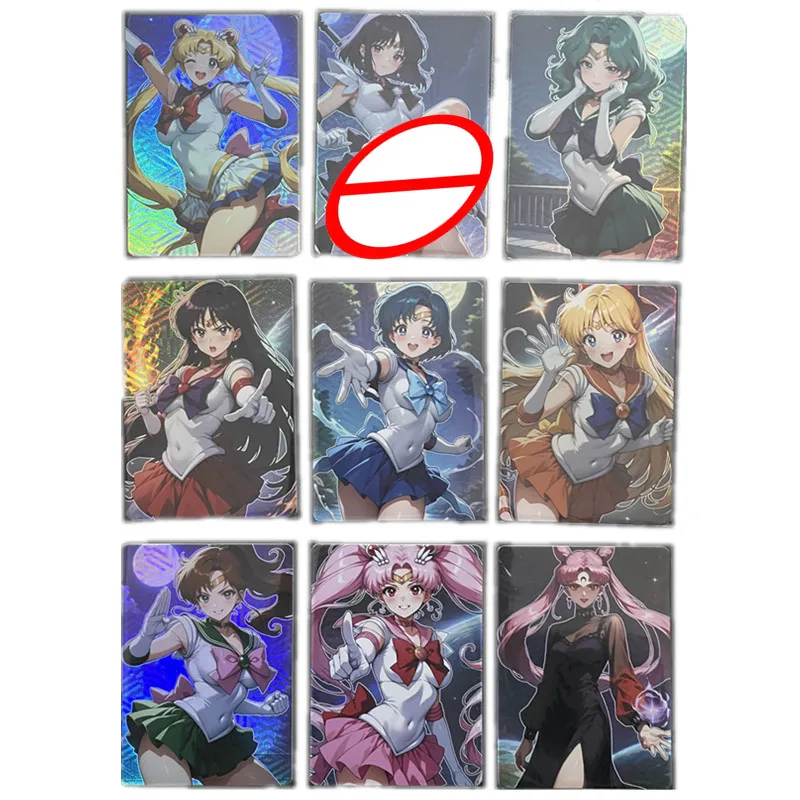 9pcs/set Sexy Cards Anime Sailor Moon Tsukino Usagi ACG Goddess Nude Card Adult 18+ Gift Otaku Game Toy Comic Collection Card
9pcs/set Sexy Cards Anime Sailor Moon Tsukino Usagi ACG Goddess Nude Card Adult 18+ Gift Otaku Game Toy Comic Collection Card