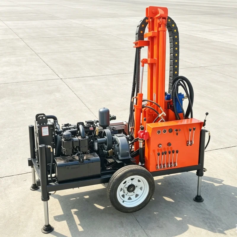 Customized EU Certified Integrated Water Well Drilling Rig, 2026 Upgraded, Field Drilling & Boring Machinery
Customized EU Certified Integrated Water Well Drilling Rig, 2026 Upgraded, Field Drilling & Boring Machinery