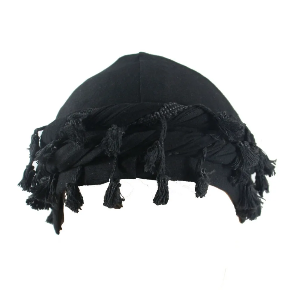 Hop Tassel Punk Bandana Hat Burr Trim Double Layer Twisted Tail Hat Docker Hat Turban Hats Head Wraps Hiking
Hop Tassel Punk Bandana Hat Burr Trim Double Layer Twisted Tail Hat Docker Hat Turban Hats Head Wraps Hiking