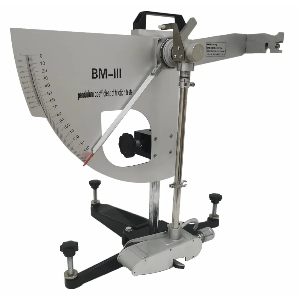 Hot Sale BM-III British Pendulum Skid Resistance Friction Tester Floor Application with 220V 1-Year Warranty
Hot Sale BM-III British Pendulum Skid Resistance Friction Tester Floor Application with 220V 1-Year Warranty