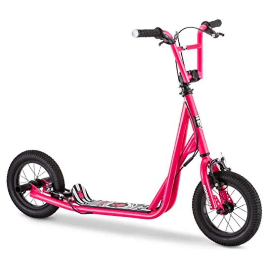 Expo Kick Scooter BMX-Style Handlebar Brake Cable Rotor Wide Foot Deck for Youth Boys Girls Ages 6 and Up Rear Axle Pegs 12-Inc
Expo Kick Scooter BMX-Style Handlebar Brake Cable Rotor Wide Foot Deck for Youth Boys Girls Ages 6 and Up Rear Axle Pegs 12-Inc