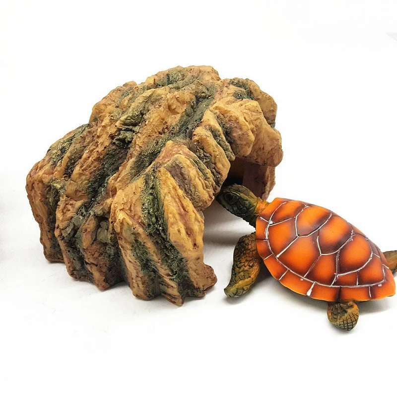 Artificial Turtles Hiding Cave Resin Miniature Aquarium Ornament Simulation Reptile Avoidance Supplies turtle climbing rockery
Artificial Turtles Hiding Cave Resin Miniature Aquarium Ornament Simulation Reptile Avoidance Supplies turtle climbing rockery