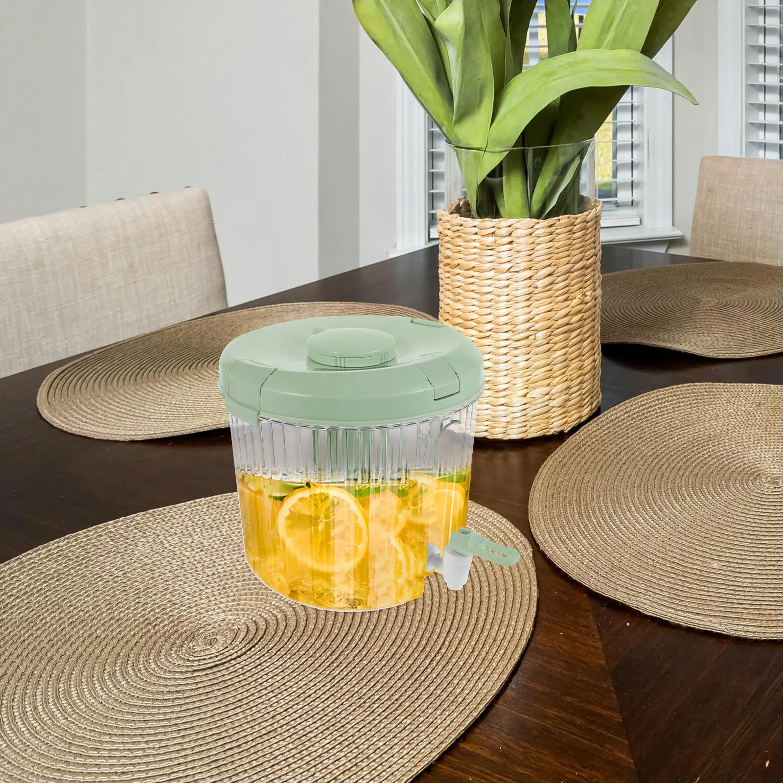 Refrigerator Cold Water Kettle with Faucet Large Capacity Iced Tea Pitcher Lemonade Dispenser Beverage Jug for Summer Gatherings
Refrigerator Cold Water Kettle with Faucet Large Capacity Iced Tea Pitcher Lemonade Dispenser Beverage Jug for Summer Gatherings