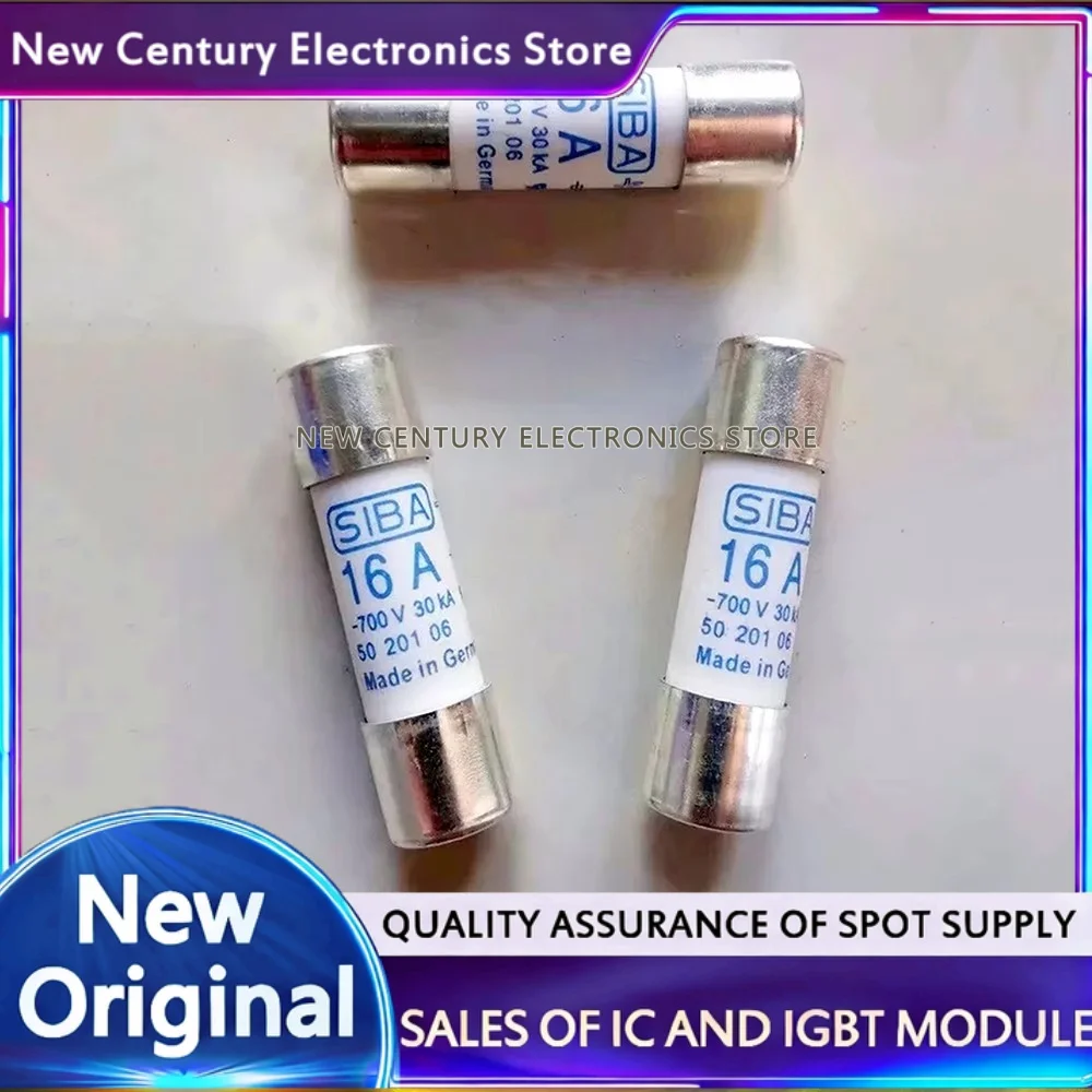 2PCS/LOT 10A 16A 20A 25A 32A 40A 50A 63A 700V 5020106 For SIBA Fuse NEW
2PCS/LOT 10A 16A 20A 25A 32A 40A 50A 63A 700V 5020106 For SIBA Fuse NEW
