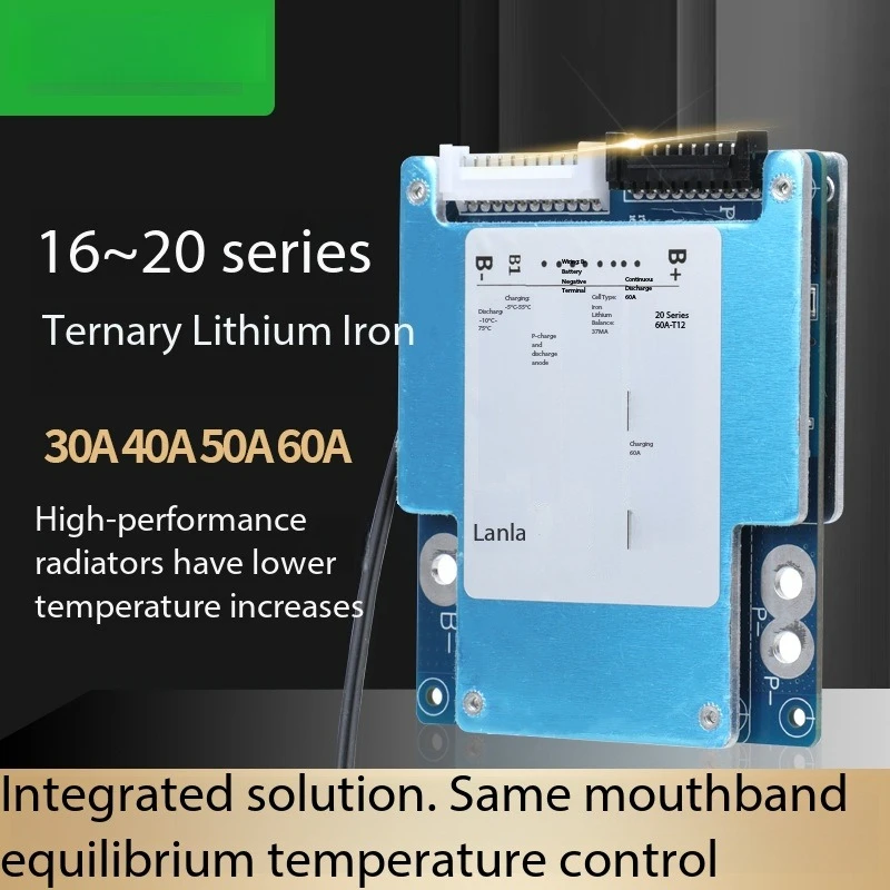 40A 50A 60A 17S 20S LiFePO4 Protection Board Same Port With Balance Temperature And Overcharge Overdischarge Protection
40A 50A 60A 17S 20S LiFePO4 Protection Board Same Port With Balance Temperature And Overcharge Overdischarge Protection