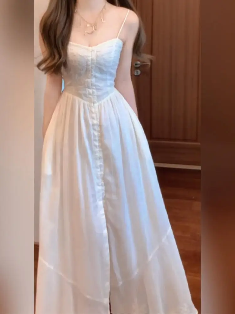 XZY Elegant White Asymmetrical Strapless Long Dress Women's Summer High Waist A-Line Dress Korean Style Casual Wear Polyester...
XZY Elegant White Asymmetrical Strapless Long Dress Women's Summer High Waist A-Line Dress Korean Style Casual Wear Polyester...