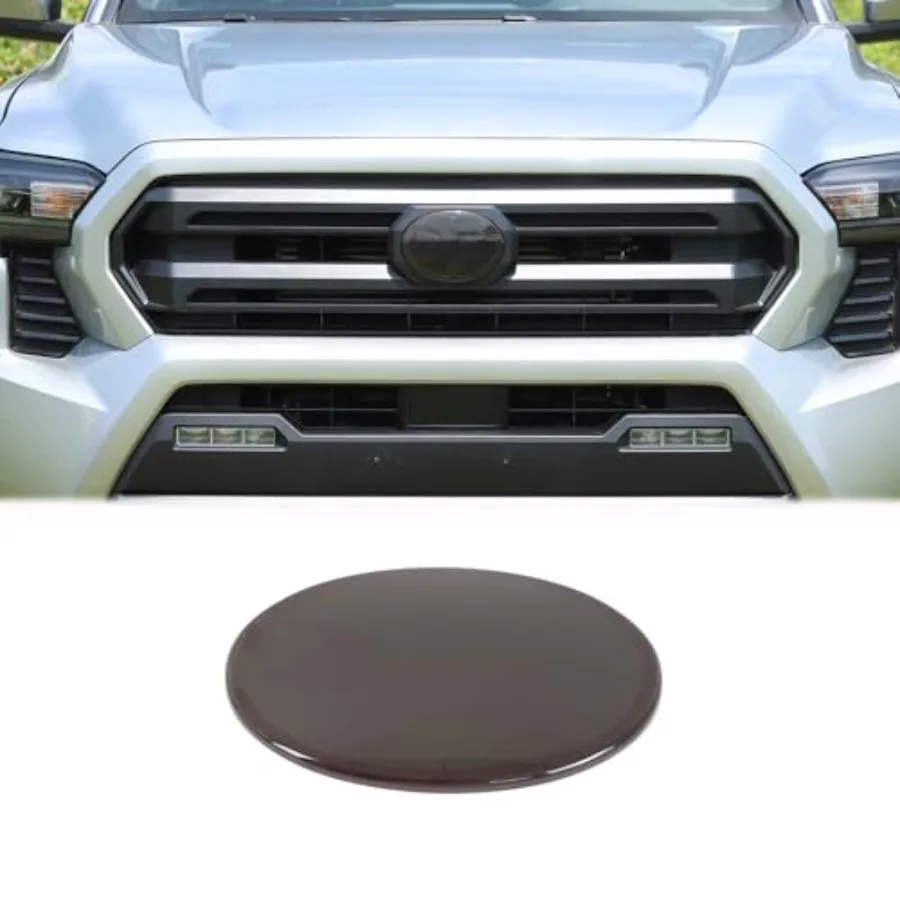 Front Emblem Trim Cover Compatible with Toyota Tacoma 2024 2025 2026 ABS Smoked Black Front Grille Emblem Badge Protective Cove
Front Emblem Trim Cover Compatible with Toyota Tacoma 2024 2025 2026 ABS Smoked Black Front Grille Emblem Badge Protective Cove