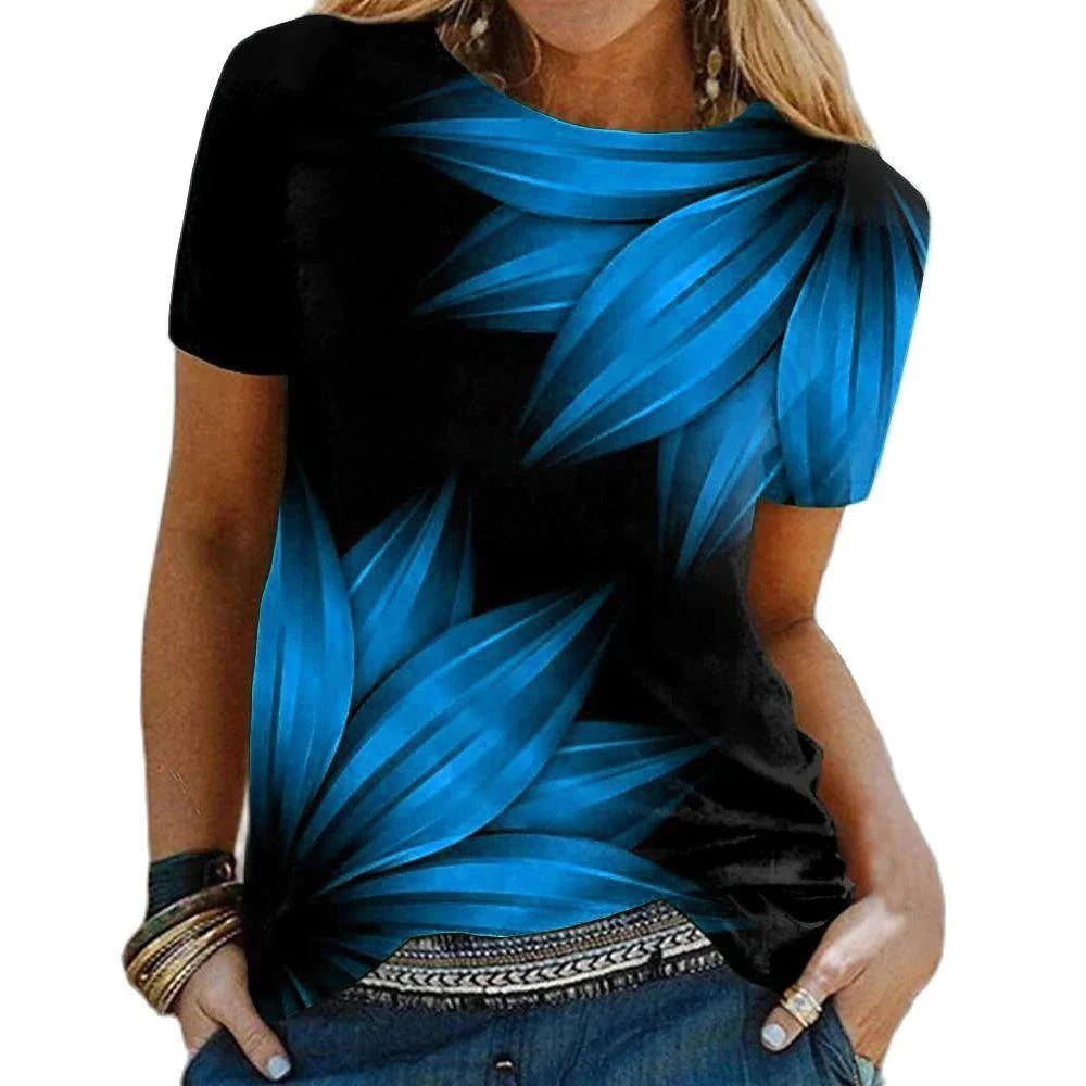 Daily Women's T-Shirt Summer O-Neck T Shirt For Women Fashion Short Sleeve Casual T-Shirt 3d Print Women's Clothing
Daily Women's T-Shirt Summer O-Neck T Shirt For Women Fashion Short Sleeve Casual T-Shirt 3d Print Women's Clothing