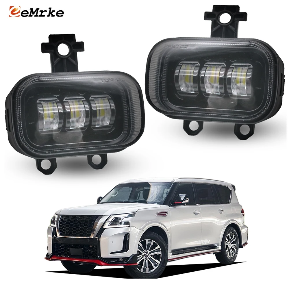 2X Led Fog Lights Assembly for Nissan Patrol Nismo Y62 2021 2022 2023 w/ Lens DRL 40W 12V Daytime Running Lamp White or Yellow
2X Led Fog Lights Assembly for Nissan Patrol Nismo Y62 2021 2022 2023 w/ Lens DRL 40W 12V Daytime Running Lamp White or Yellow