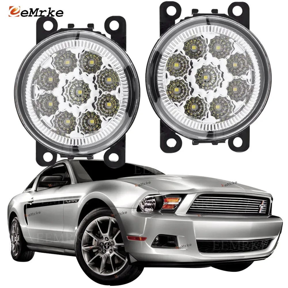 EEMRKE 2 шт. автостайлинг PTF лампа DRL для Ford Mustang V6 2010 2011 2012 9 светодиодные противотуманные фары H11 12 в передний бампер
EEMRKE 2 шт. автостайлинг PTF лампа DRL для Ford Mustang V6 2010 2011 2012 9 светодиодные противотуманные фары H11 12 в передний бампер