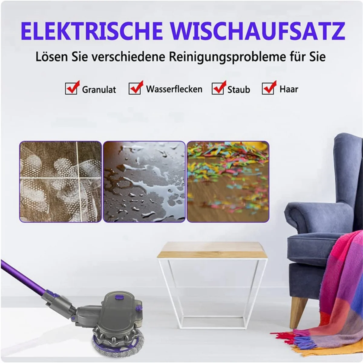 Для пылесоса Dyson V6 V7 V8 V11 V10 V15, насадка для пылесоса, электрическая насадка для швабры для пола с резервуаром для воды + швабра + мерный стакан — A19G
Для пылесоса Dyson V6 V7 V8 V11 V10 V15, насадка для пылесоса, электрическая насадка для швабры для пола с резервуаром для воды + швабра + мерный стакан — A19G