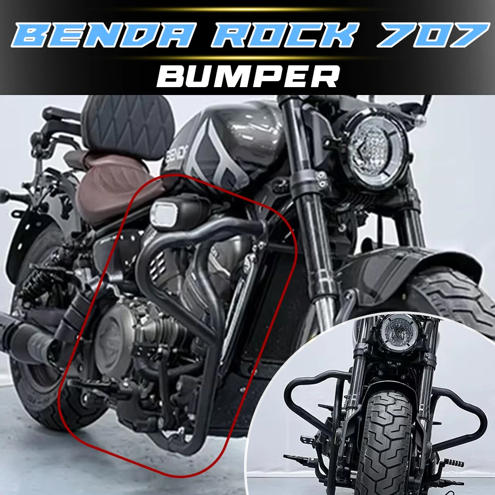 Motorcycle Anti-collision Protective Frame Fit BENDA ROCK 707
Motorcycle Anti-collision Protective Frame Fit BENDA ROCK 707