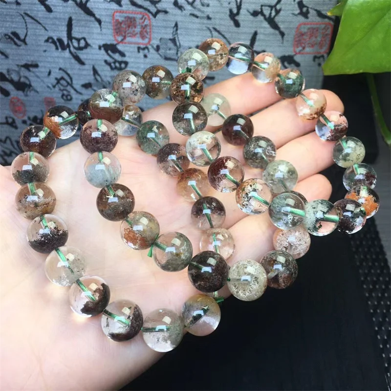 Natural Garden Quartz Bracelet Smooth Gemstone Reiki Healing Jewelry Energy Crystal Holiday Gift 1pcs 10mm
Natural Garden Quartz Bracelet Smooth Gemstone Reiki Healing Jewelry Energy Crystal Holiday Gift 1pcs 10mm