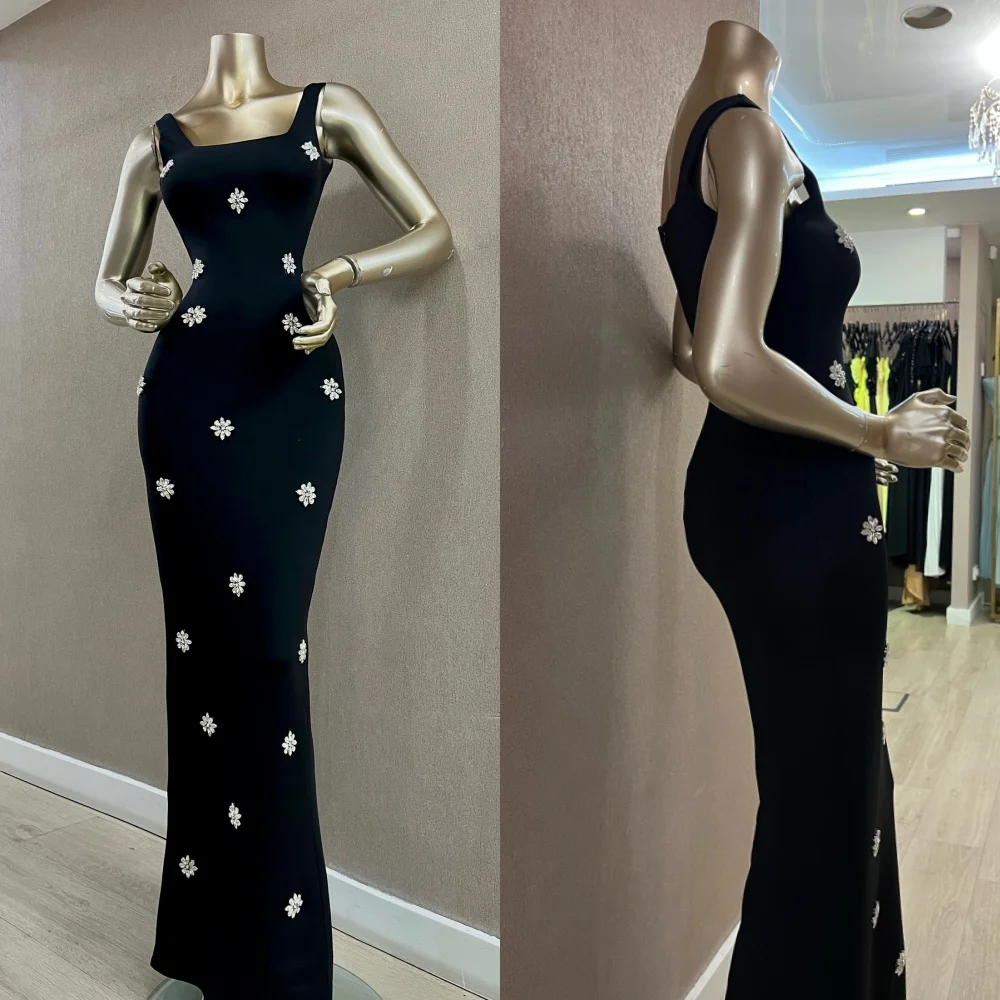 Customized Sexy Sparkle Jersey Rhinestone Mermaid Square Neck Long Dresses Bespoke Occasion Dresses Sizes Available High Quality
Customized Sexy Sparkle Jersey Rhinestone Mermaid Square Neck Long Dresses Bespoke Occasion Dresses Sizes Available High Quality