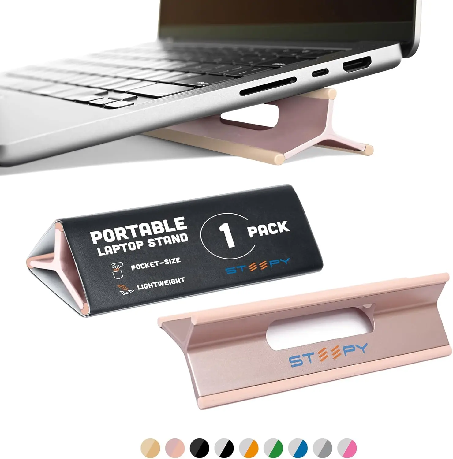 Portable Laptop Stand – Adjustable Ergonomic Holder for 13-17 Inch Devices, Slip-Proof & Sturdy Design
Portable Laptop Stand – Adjustable Ergonomic Holder for 13-17 Inch Devices, Slip-Proof & Sturdy Design