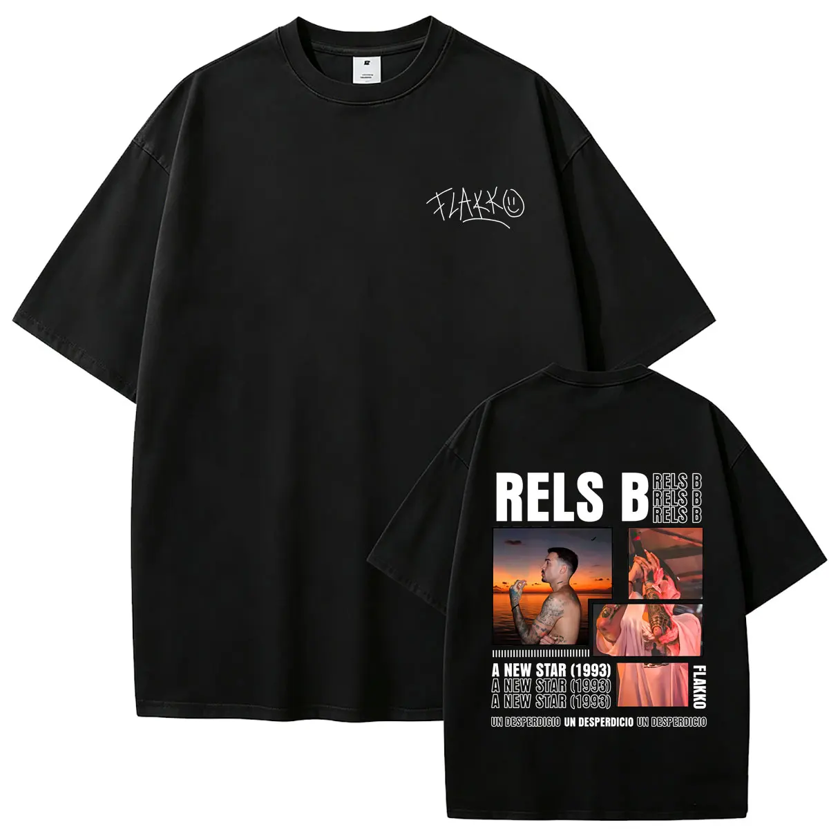 Rapper Rels B Merch T-shirt Male Casual Soft Cotton T Shirts Men Women Hip Hop Fashion Trend Streetwear Unisex Vintage Tshirt
Rapper Rels B Merch T-shirt Male Casual Soft Cotton T Shirts Men Women Hip Hop Fashion Trend Streetwear Unisex Vintage Tshirt