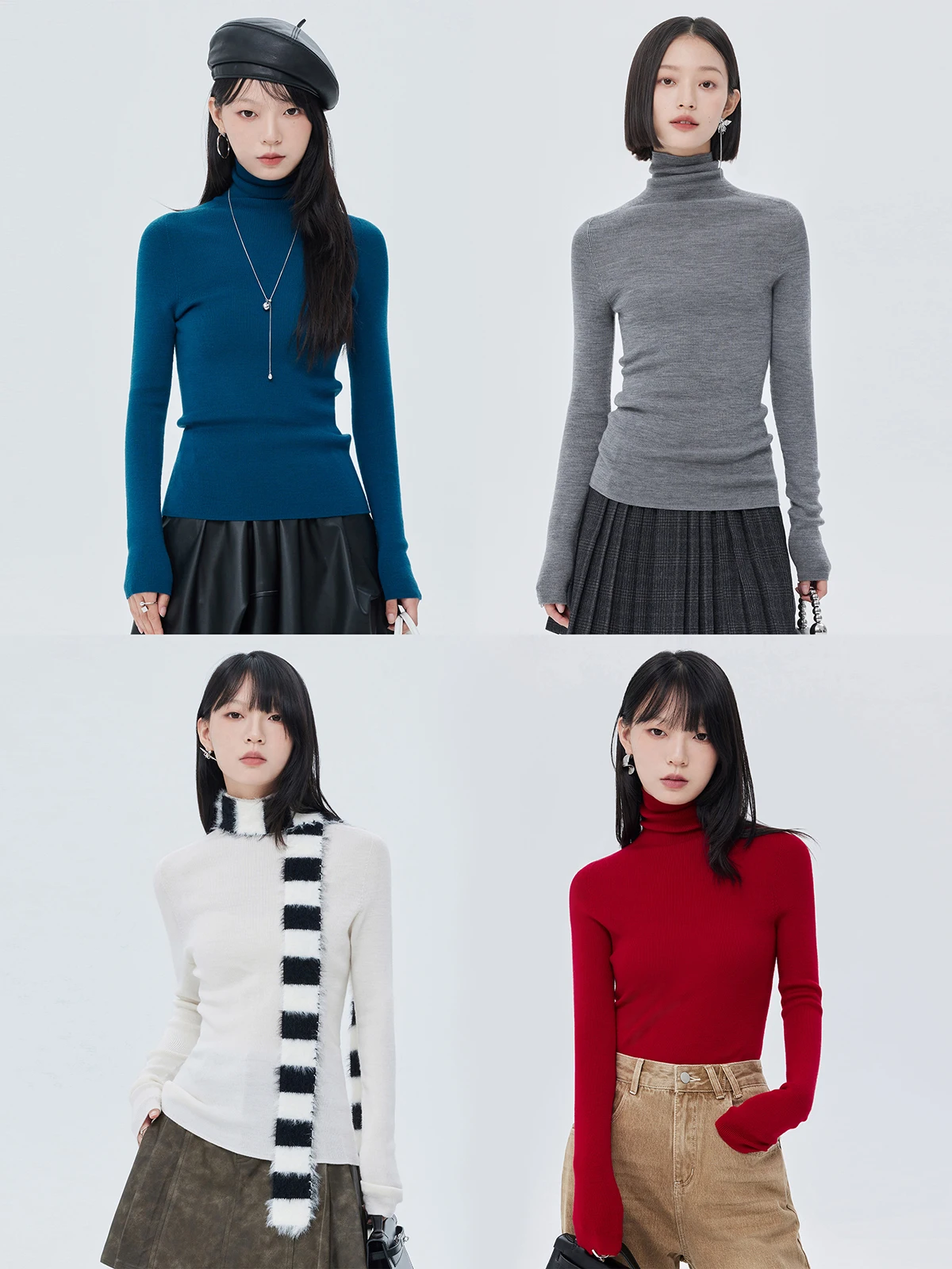 Queen 00 Wool High Ne Slim Fit Long Sve Knitted Base Layer Sweater Women's Faion Commute Sle Medium Softn Wool B...
Queen 00 Wool High Ne Slim Fit Long Sve Knitted Base Layer Sweater Women's Faion Commute Sle Medium Softn Wool B...