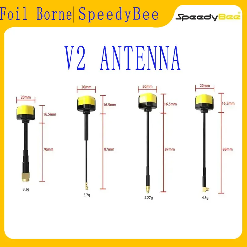SpeedyBee Speedy Bee 5.8 ГГц RHCP SMA/UFL/MMCX-90 ° Прямая антенна MMCX-Straight V2 для гоночного FPV-дрона на радиоуправлении
SpeedyBee Speedy Bee 5.8 ГГц RHCP SMA/UFL/MMCX-90 ° Прямая антенна MMCX-Straight V2 для гоночного FPV-дрона на радиоуправлении