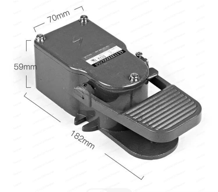 4.7K 10K Resistance Potentiometer Foot Switch, Frequency Conversion Motor Variable Speed Control Foot Switch
4.7K 10K Resistance Potentiometer Foot Switch, Frequency Conversion Motor Variable Speed Control Foot Switch