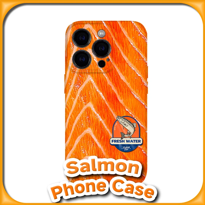 Y2K Funny Salmon Shockproof Phone Case for iPhone 16 15 14 13 12 11 Pro Max Anime Cute Wacky Creative Anti-drop Protective Cover
Y2K Funny Salmon Shockproof Phone Case for iPhone 16 15 14 13 12 11 Pro Max Anime Cute Wacky Creative Anti-drop Protective Cover