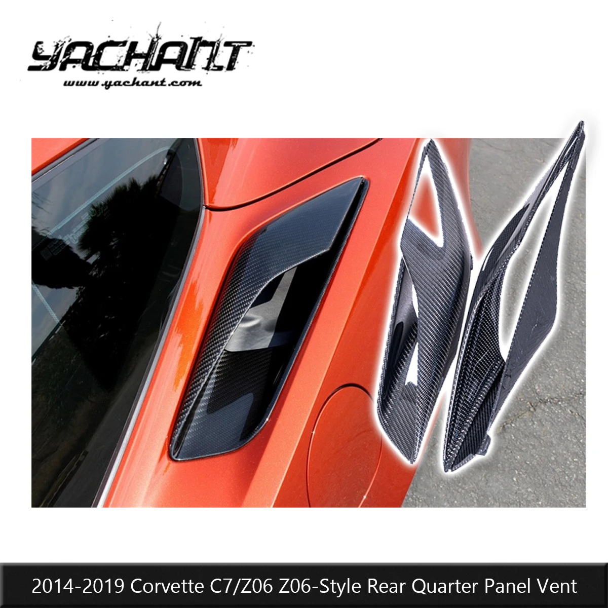 Carbon Fiber Face Z06 Style Rear Quarter Panel Vent Fit For 2014-2019 Corvette C7 Z06 Fender Air Outlet Aero Trim Cover
Carbon Fiber Face Z06 Style Rear Quarter Panel Vent Fit For 2014-2019 Corvette C7 Z06 Fender Air Outlet Aero Trim Cover