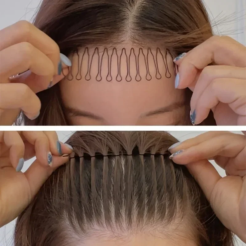 4/5/6pcs Sleek Invisible Hair Styling Clip Combing Tools Roll Curve Needle Bangs Fixed Insert Comb Wavy Hair Trimming Fork
4/5/6pcs Sleek Invisible Hair Styling Clip Combing Tools Roll Curve Needle Bangs Fixed Insert Comb Wavy Hair Trimming Fork
