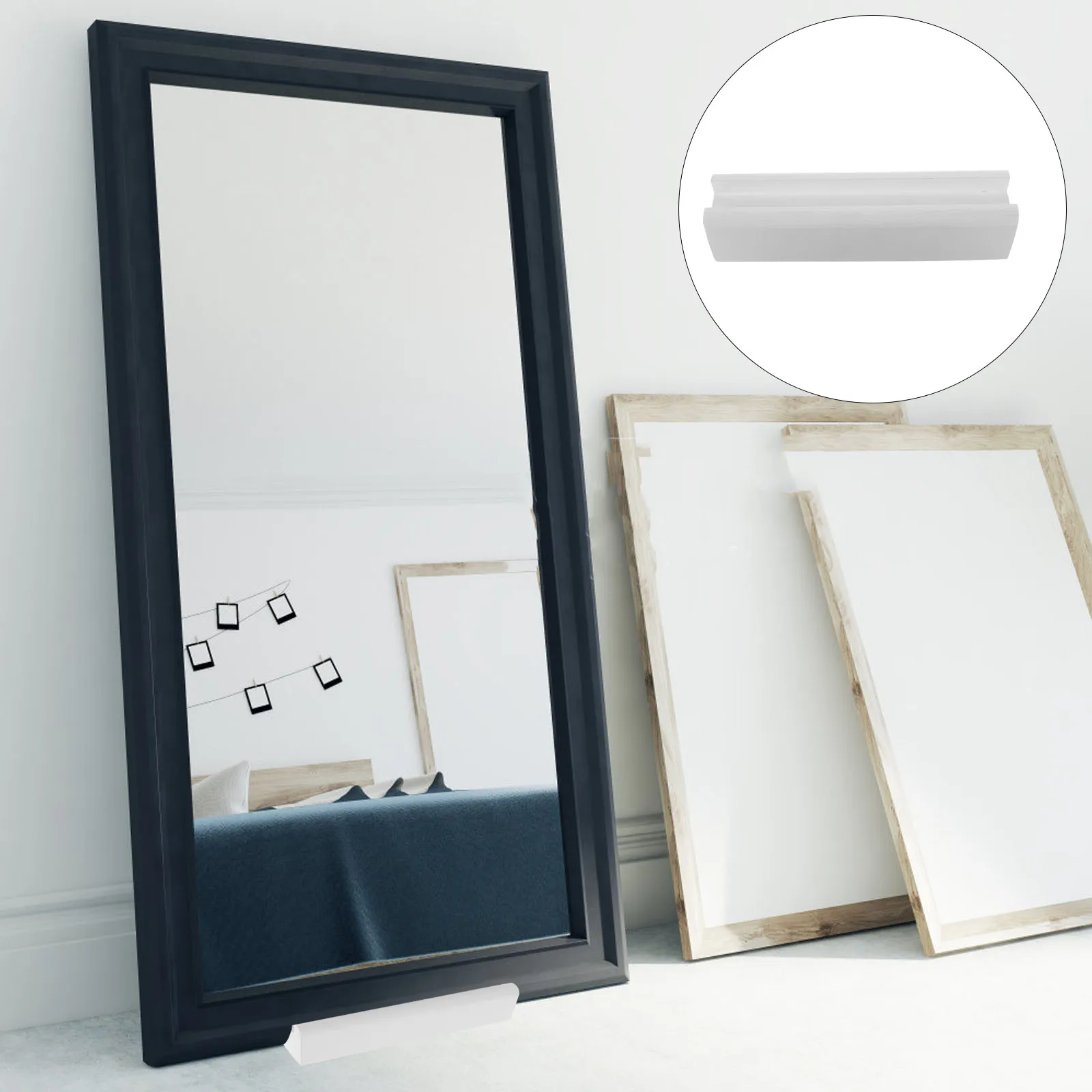 Floor Standing Mirror Support Frame Wood Holder Display Standup Decorative Artwork Rack 25x8 Natural Anti Slip Full Length
Floor Standing Mirror Support Frame Wood Holder Display Standup Decorative Artwork Rack 25x8 Natural Anti Slip Full Length