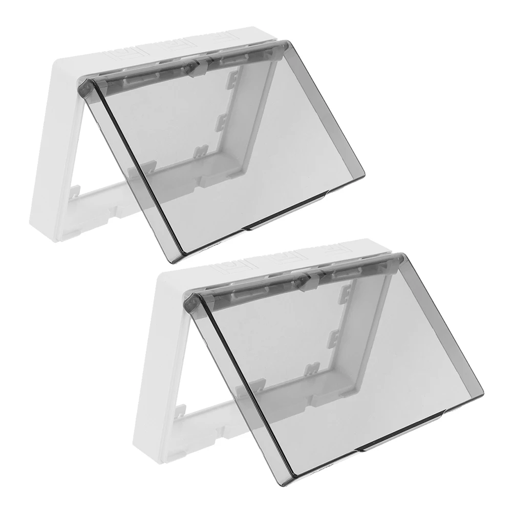 2 Pcs Switch Waterproof Cover Electric Outlet Home Socket Covers Wall Plate Electrical Outdoor Light
2 Pcs Switch Waterproof Cover Electric Outlet Home Socket Covers Wall Plate Electrical Outdoor Light