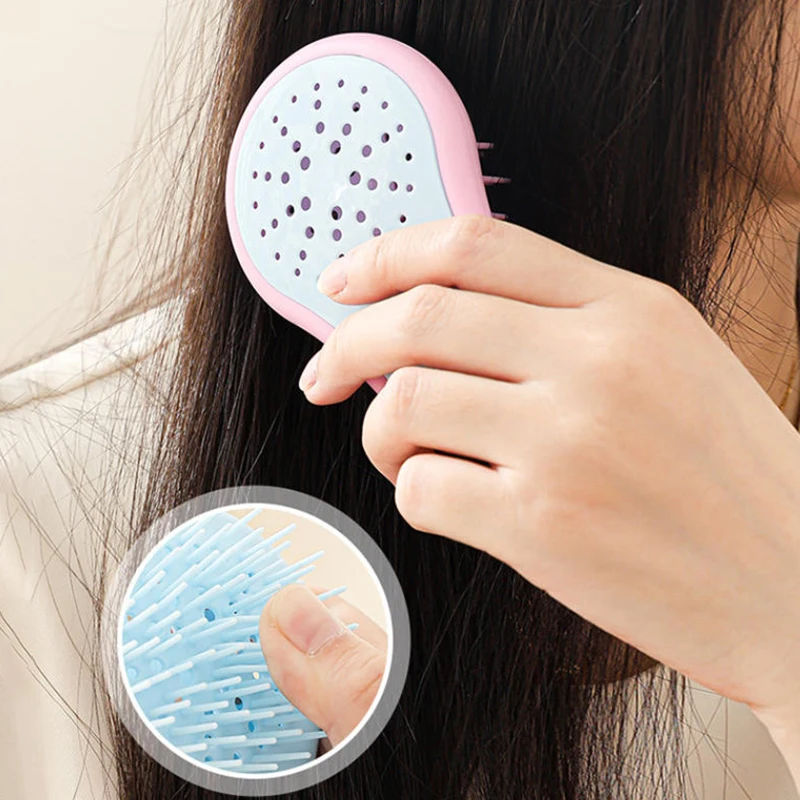 Anti-static Hair Brush Scalp Massager Comb Scalp Care Massage Tool Meridian Massage Comb Hair Lush Hair Styling Tools
Anti-static Hair Brush Scalp Massager Comb Scalp Care Massage Tool Meridian Massage Comb Hair Lush Hair Styling Tools