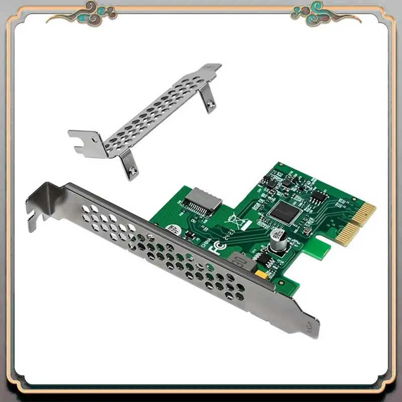 Durable PCIE Expansion Card PCI Express X2 Single Port TYPE-E USB3.1 10Gbps Expansion Card ASM3142 Chip For Desktop Laptop
Durable PCIE Expansion Card PCI Express X2 Single Port TYPE-E USB3.1 10Gbps Expansion Card ASM3142 Chip For Desktop Laptop