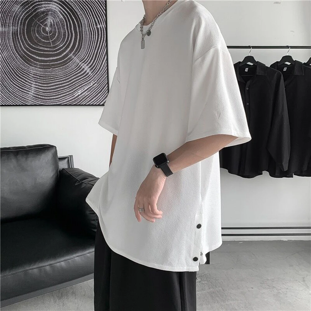 Fashion Holiday Solid Color T-shirt Short Sleeve T-shirt Brand New Casual Wear Polyester Fabric Regular Length
Fashion Holiday Solid Color T-shirt Short Sleeve T-shirt Brand New Casual Wear Polyester Fabric Regular Length