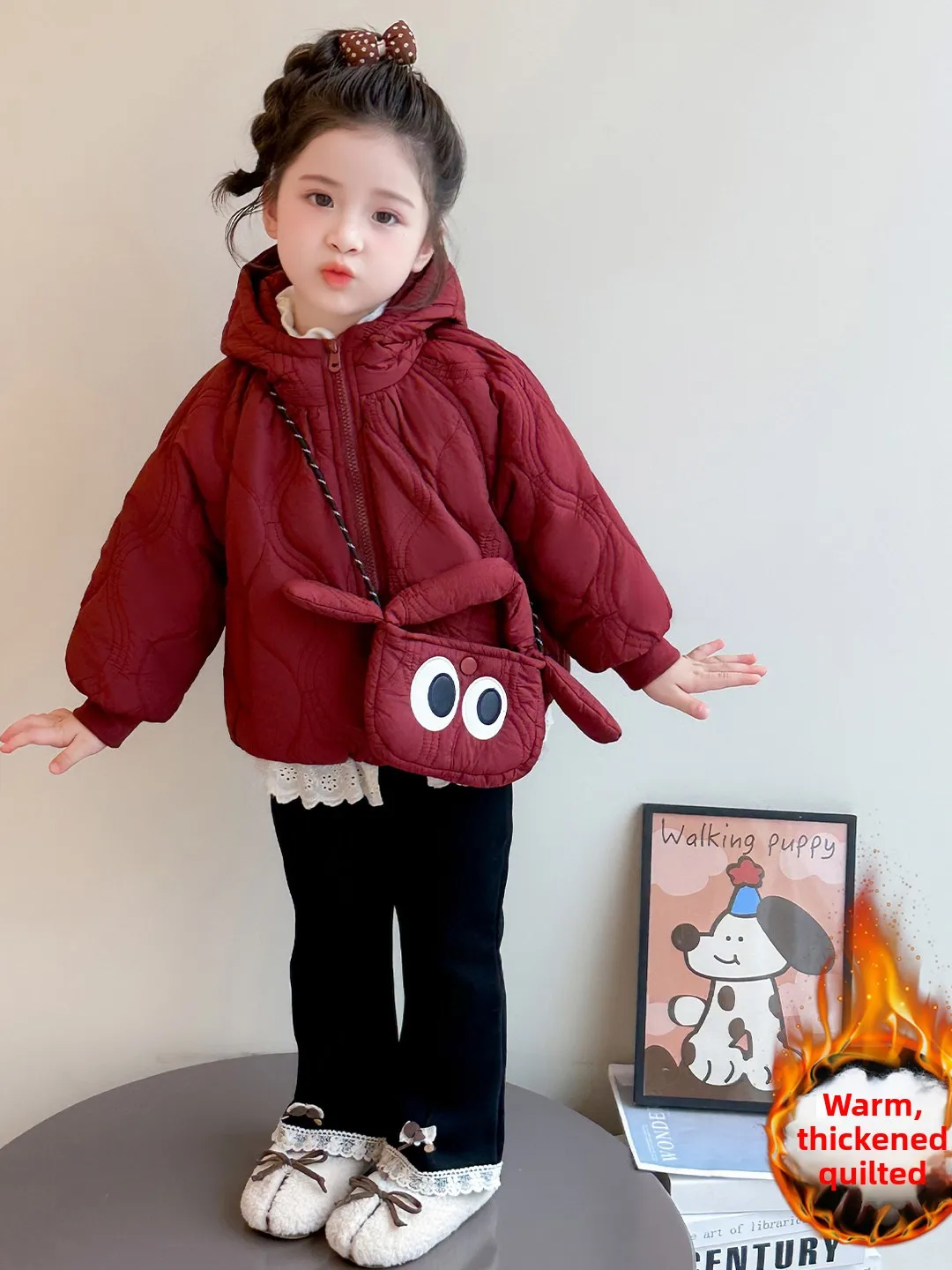 Тенденция хлопкового джета для девочек, осенне-зимние модные брюки на подкладке, брюки-клеш, верхняя одежда для девочек, пальто
Тенденция хлопкового джета для девочек, осенне-зимние модные брюки на подкладке, брюки-клеш, верхняя одежда для девочек, пальто