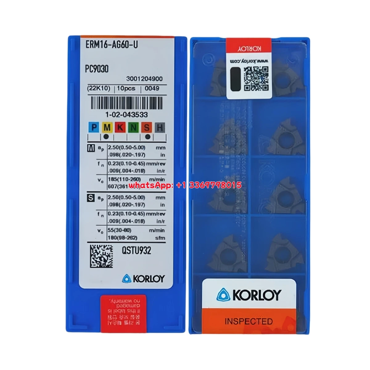 100% оригинал ERM ERM16 -1,0 1,25 1,5 1,75 2,0 2,5 3,0ISO 11,514NPT 11,5NPT-U 11 14W-U AG55 60-U PC9030 Резьбовая вставка 10 шт.
100% оригинал ERM ERM16 -1,0 1,25 1,5 1,75 2,0 2,5 3,0ISO 11,514NPT 11,5NPT-U 11 14W-U AG55 60-U PC9030 Резьбовая вставка 10 шт.