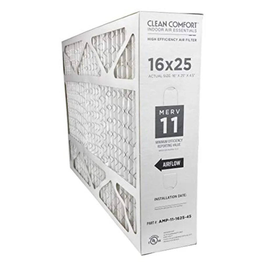 AMP-11-1625-45 1 Pack 16" x 25" x 4.5" Media Air Filter, MERV 11
AMP-11-1625-45 1 Pack 16" x 25" x 4.5" Media Air Filter, MERV 11
