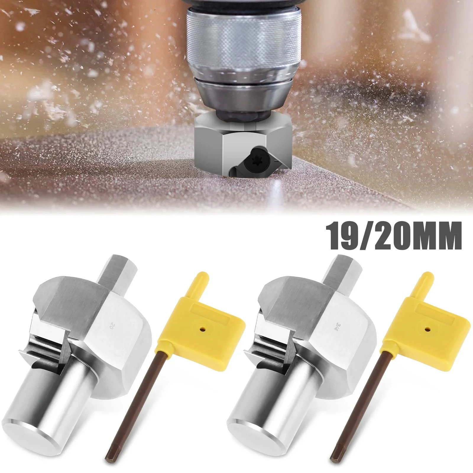 Precise Remove Burr Tool 19mm/20mm Dog Holes for Electric Drills Stainless Steel Workbench Dog Hole Chamfer Reamer Tool
Precise Remove Burr Tool 19mm/20mm Dog Holes for Electric Drills Stainless Steel Workbench Dog Hole Chamfer Reamer Tool