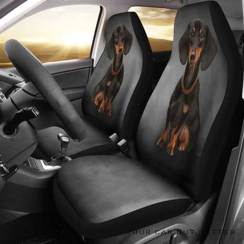 Dachshund Car Seat Covers 205621,Pack of 2 Universal Front Seat Protective Cover
Dachshund Car Seat Covers 205621,Pack of 2 Universal Front Seat Protective Cover