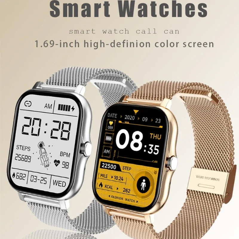 1.69" Full Touch Screen Smartwatch Men Women Waterproof Bluetooth Call Heart Rate Blood Pressure Fitness Bracelet Smart Watch
1.69" Full Touch Screen Smartwatch Men Women Waterproof Bluetooth Call Heart Rate Blood Pressure Fitness Bracelet Smart Watch