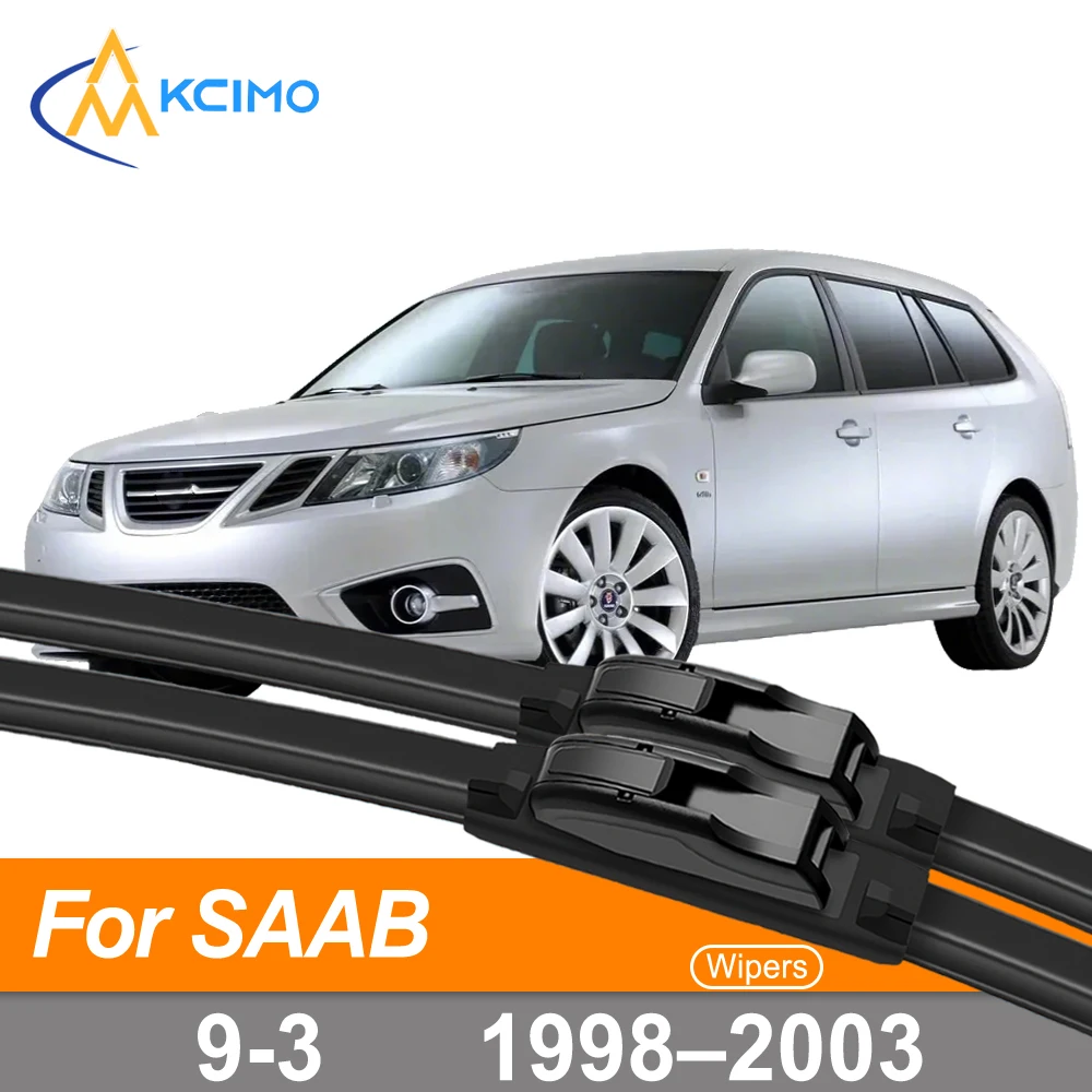 2 Pieces Front Windshield Wiper Blades Set For SAAB 9-3 1998-2003, Premium All-Season Direct Fit Replacement
2 Pieces Front Windshield Wiper Blades Set For SAAB 9-3 1998-2003, Premium All-Season Direct Fit Replacement