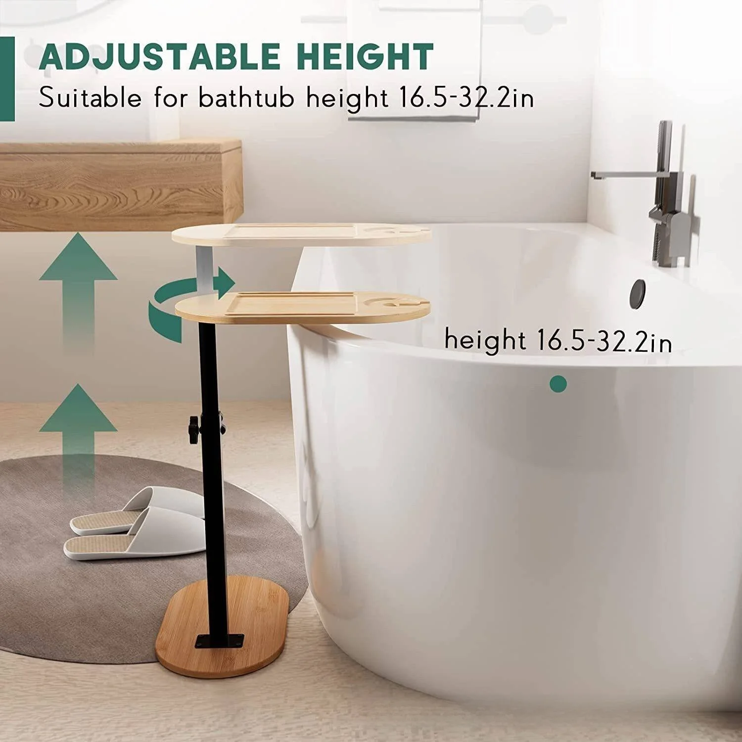 Bamboo Material Storage Rack Portable Picnic TableTH1024 Flat Support Handrail Bathroom Rack Organizing Household Tools
Bamboo Material Storage Rack Portable Picnic TableTH1024 Flat Support Handrail Bathroom Rack Organizing Household Tools