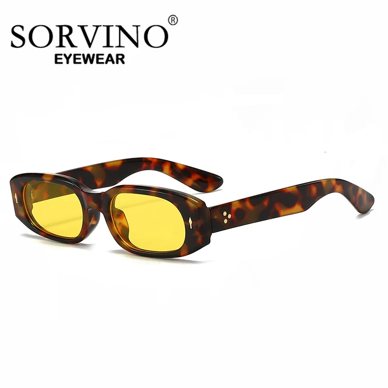 SORVINO Fashion Retro Brand Designer Women Men Sunglasses UV400 Yellow Shades Black PC Frame Rectangle Sun Glasses Female Male
SORVINO Fashion Retro Brand Designer Women Men Sunglasses UV400 Yellow Shades Black PC Frame Rectangle Sun Glasses Female Male