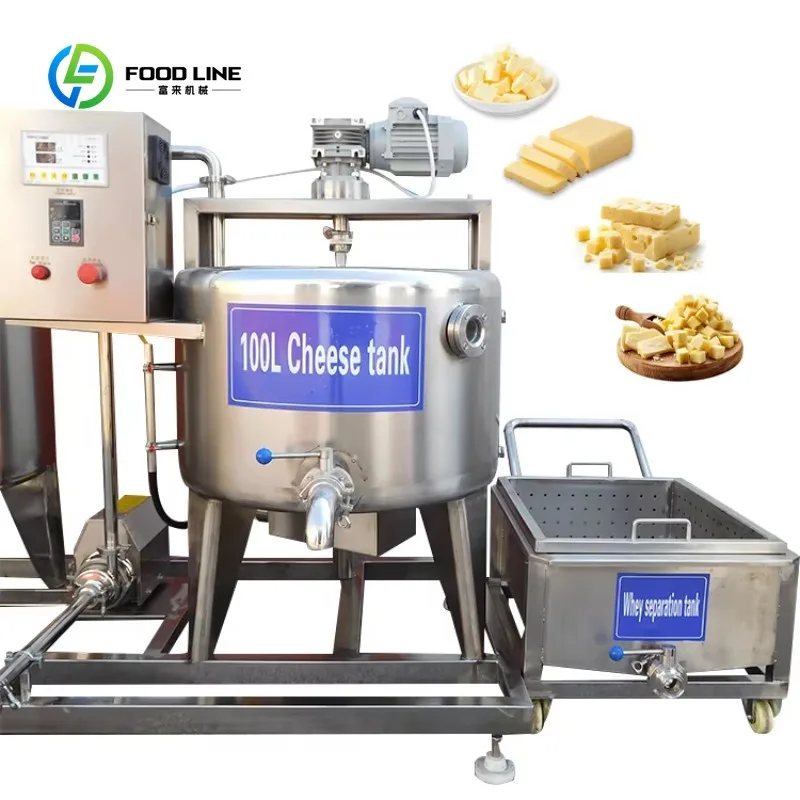 Customized Small Scale Mozzarella Cream Diary Processing Cheese Making Fermentation Tank Machine
Customized Small Scale Mozzarella Cream Diary Processing Cheese Making Fermentation Tank Machine