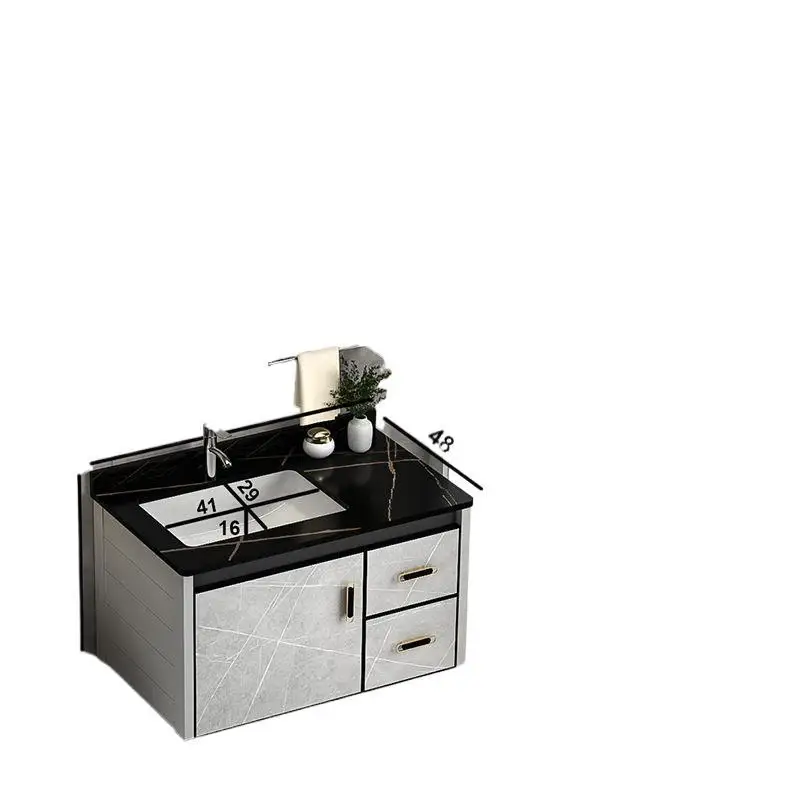 Slate ceramic basin, modern simple bathroom cabinet combination, bathroom, face wash sink, washstand, basin, mirror cabinet set
Slate ceramic basin, modern simple bathroom cabinet combination, bathroom, face wash sink, washstand, basin, mirror cabinet set
