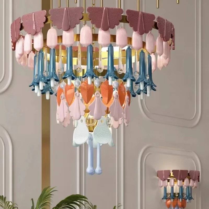 Vintage Advanced Ceramic Color Living Room Chandelier Creative Personality Art Dining Room Bedroom Study Decorative Lamps
Vintage Advanced Ceramic Color Living Room Chandelier Creative Personality Art Dining Room Bedroom Study Decorative Lamps