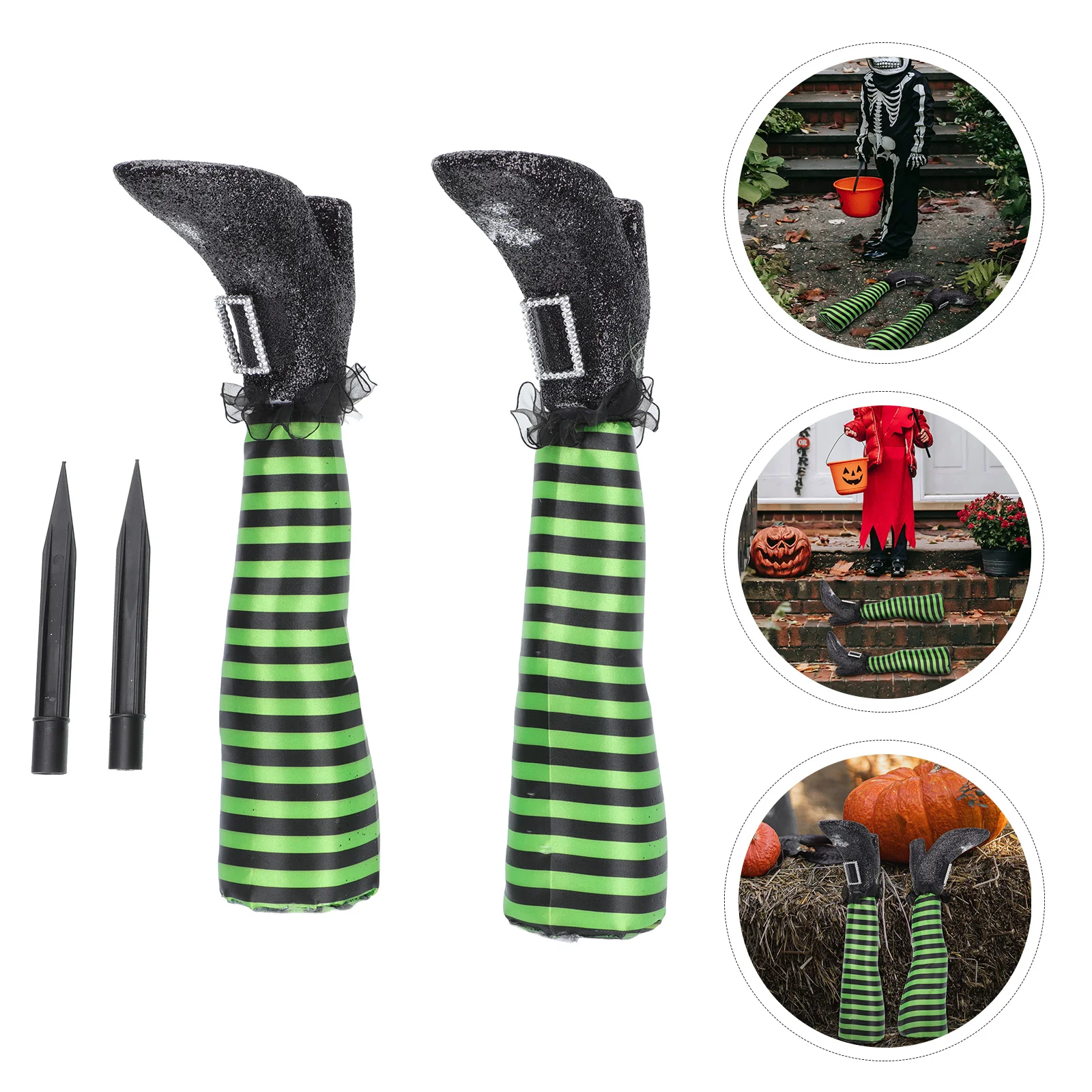 Halloween Witch Leg Decorative Prop Plastic Cloth Garden Yard nament Spooky Party Body Part Outdoor Lawn Display
Halloween Witch Leg Decorative Prop Plastic Cloth Garden Yard nament Spooky Party Body Part Outdoor Lawn Display